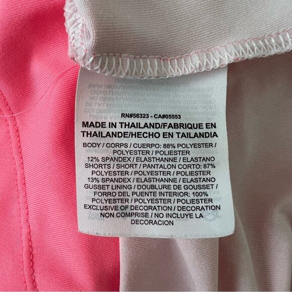 Nike Dri-Fit Golf Tournament Print Knit Skort Skirt pink white speckled - Picture 5 of 7